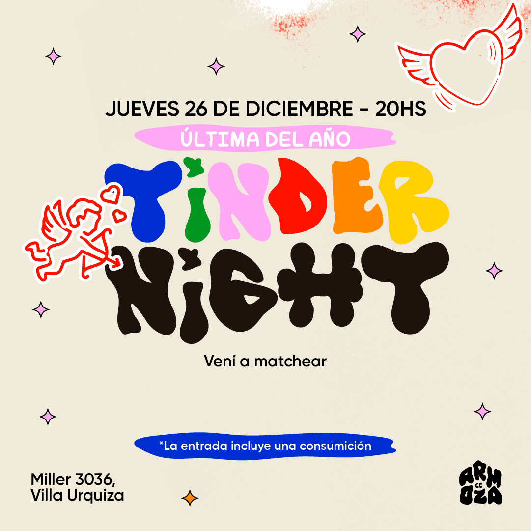 Tinder Night: la última del año!