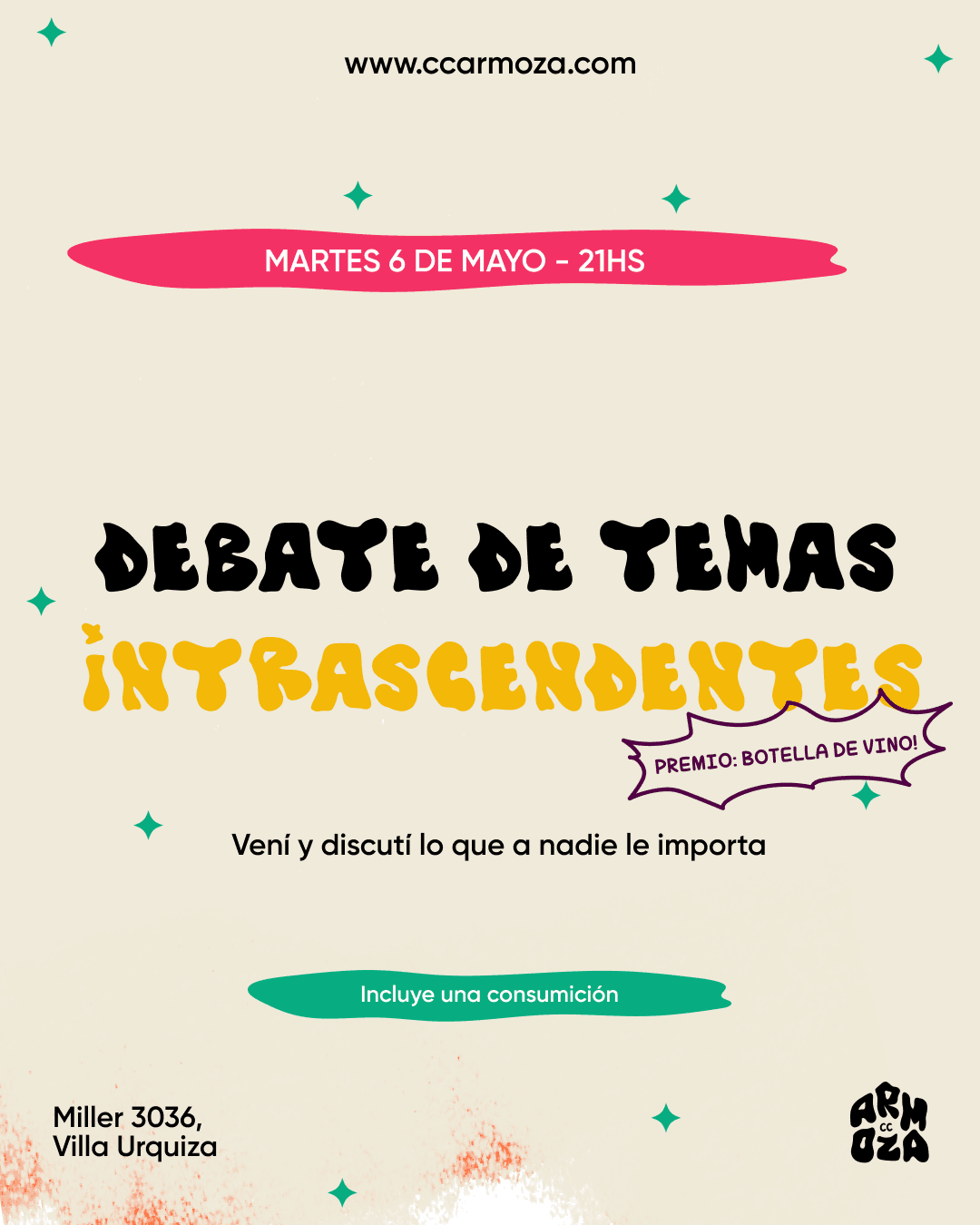 Debate de Temas intrascendentes