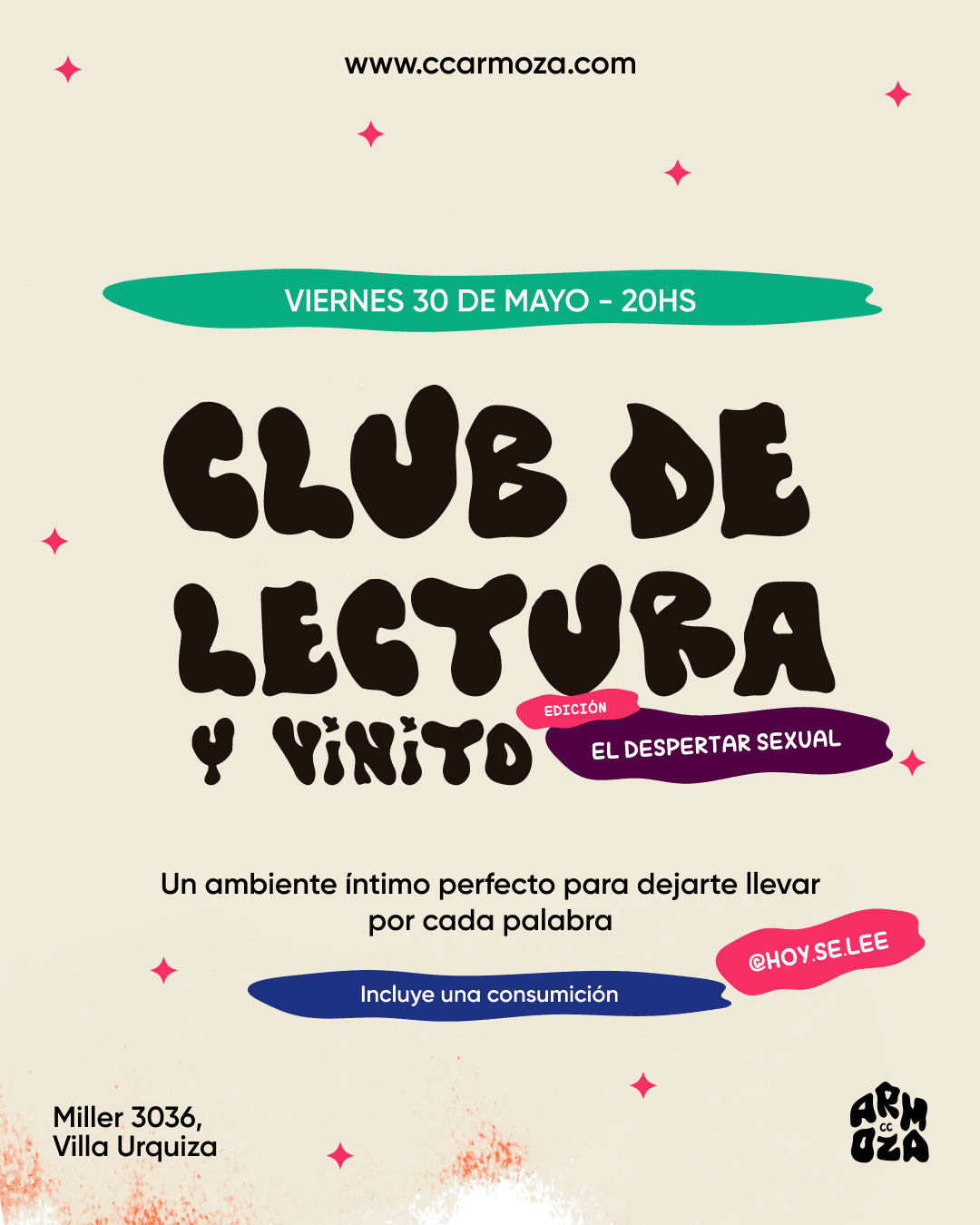 Club de Lectura y Vinito: El despertar sexual