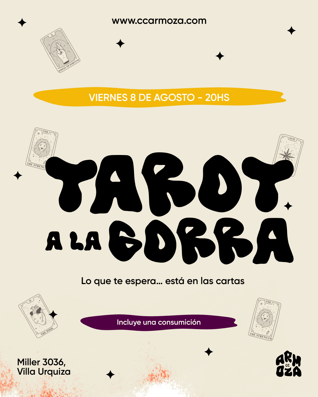 Tarot a la gorra