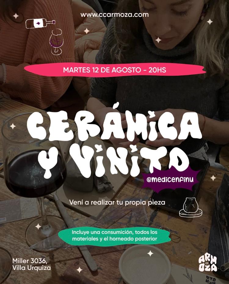 Cerámica y Vinito