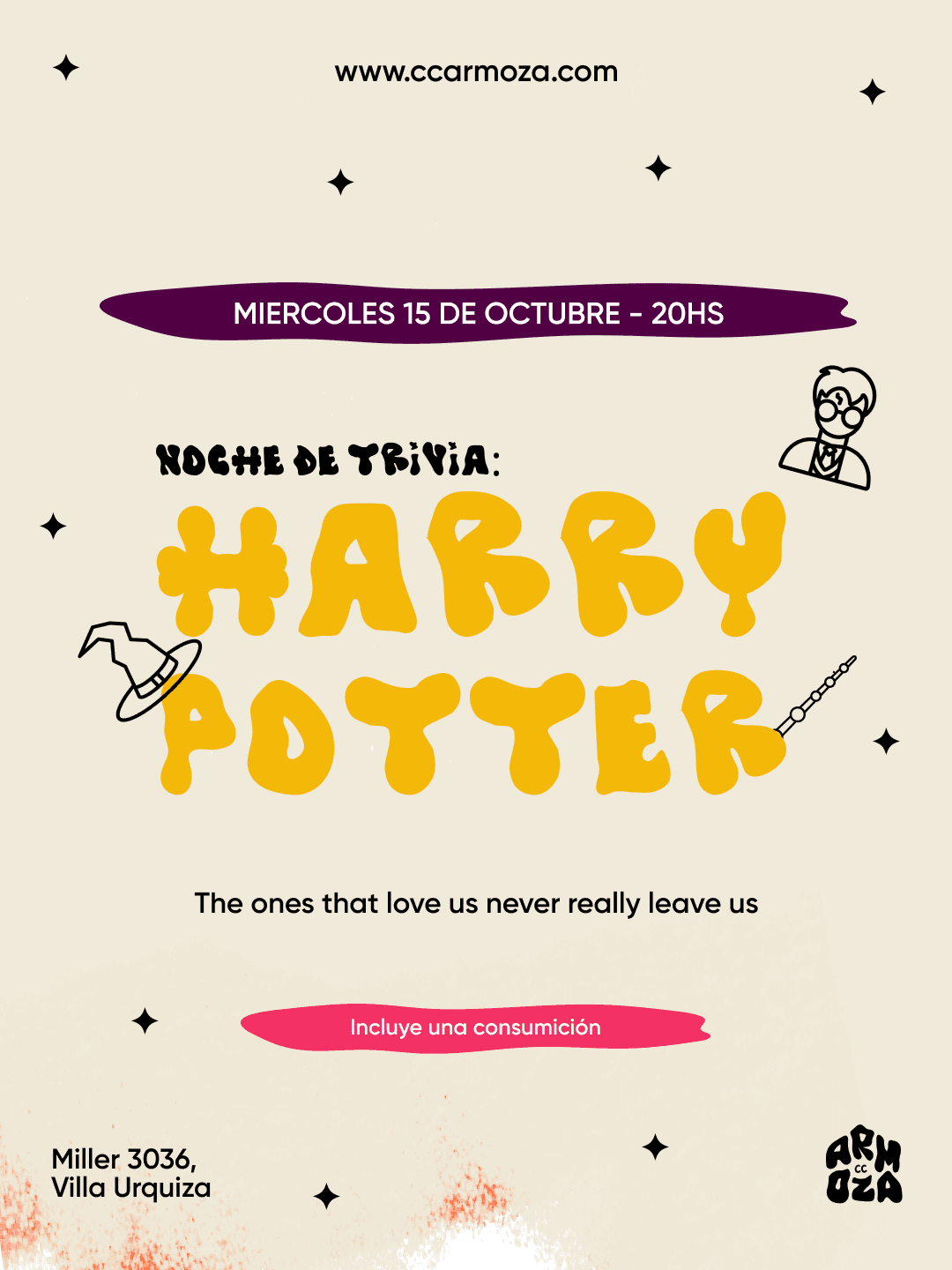 Noche de Trivia: Harry Potter
