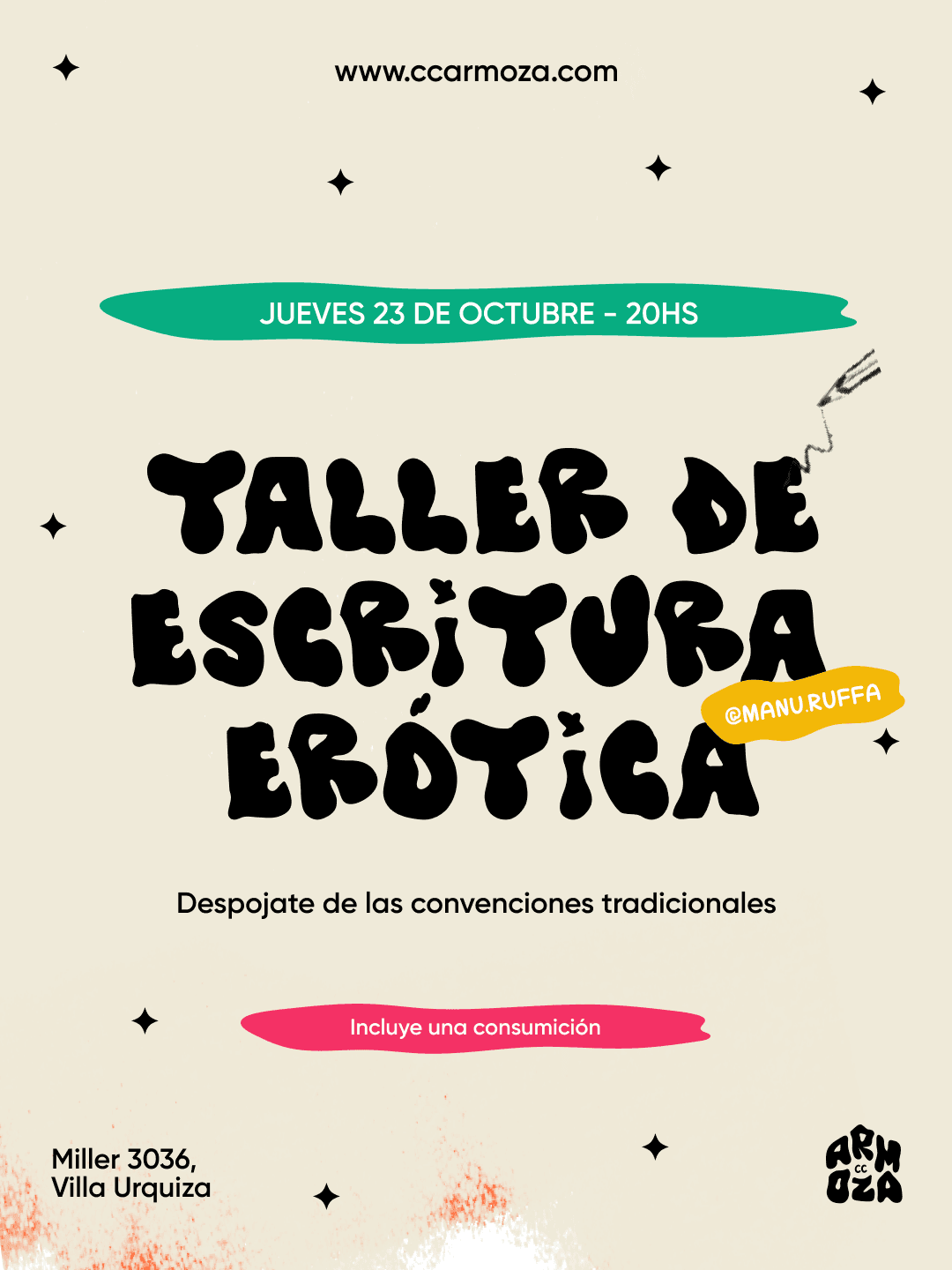 Taller de escritura erótica