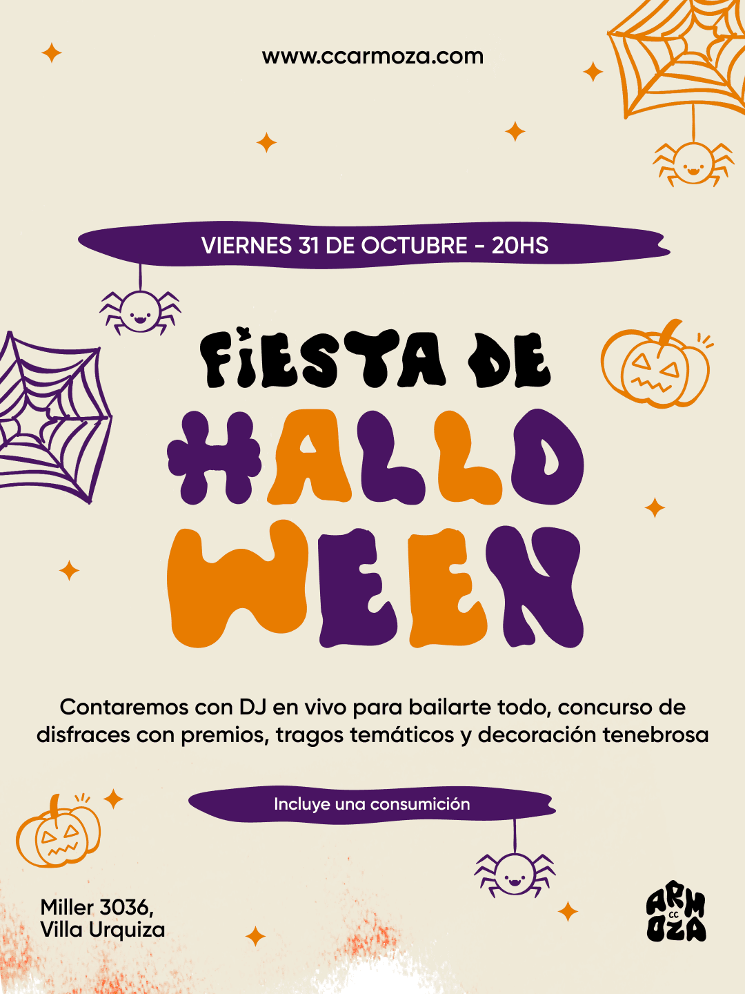 Fiesta de Halloween!