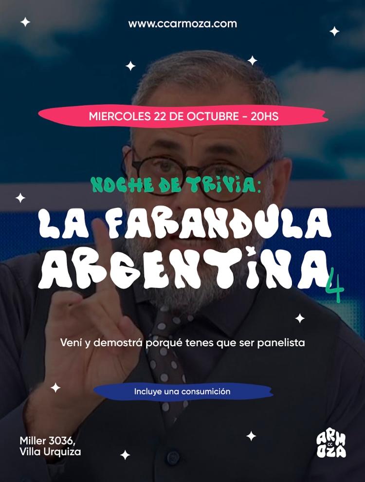 Noche de Trivia: La farándula argentina