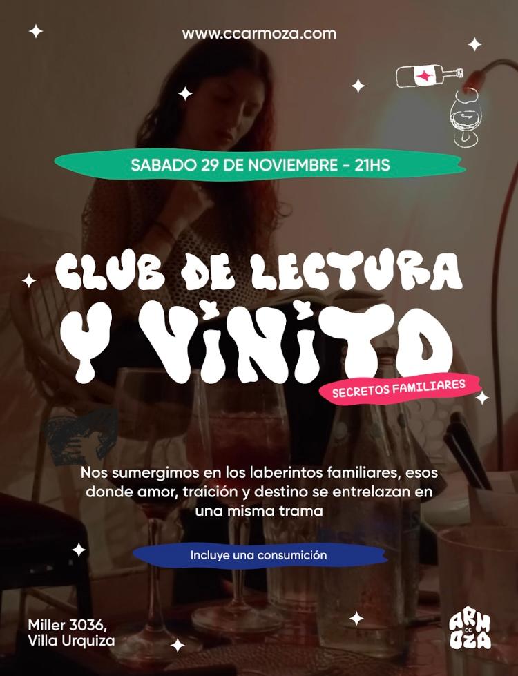 Club de Lectura y Vinito: Tramas y secretos familiares