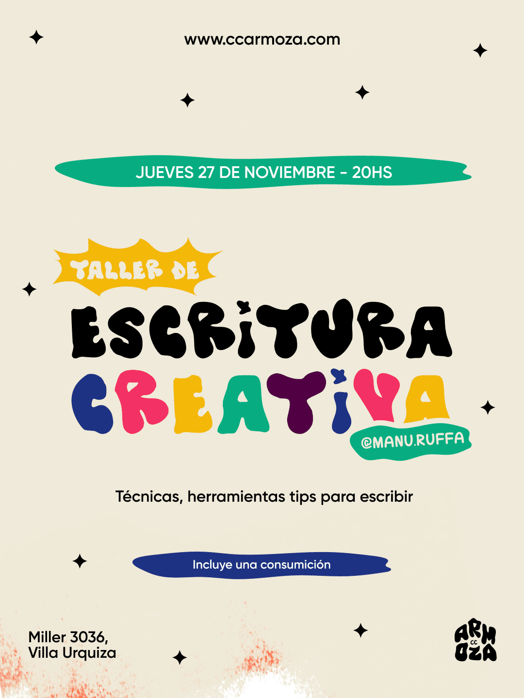 Taller de Escritura Creativa!