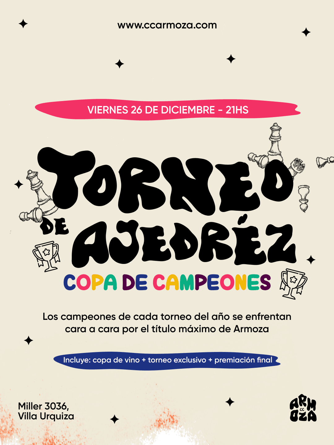 Torneo de ajedrez: Copa de campeones
