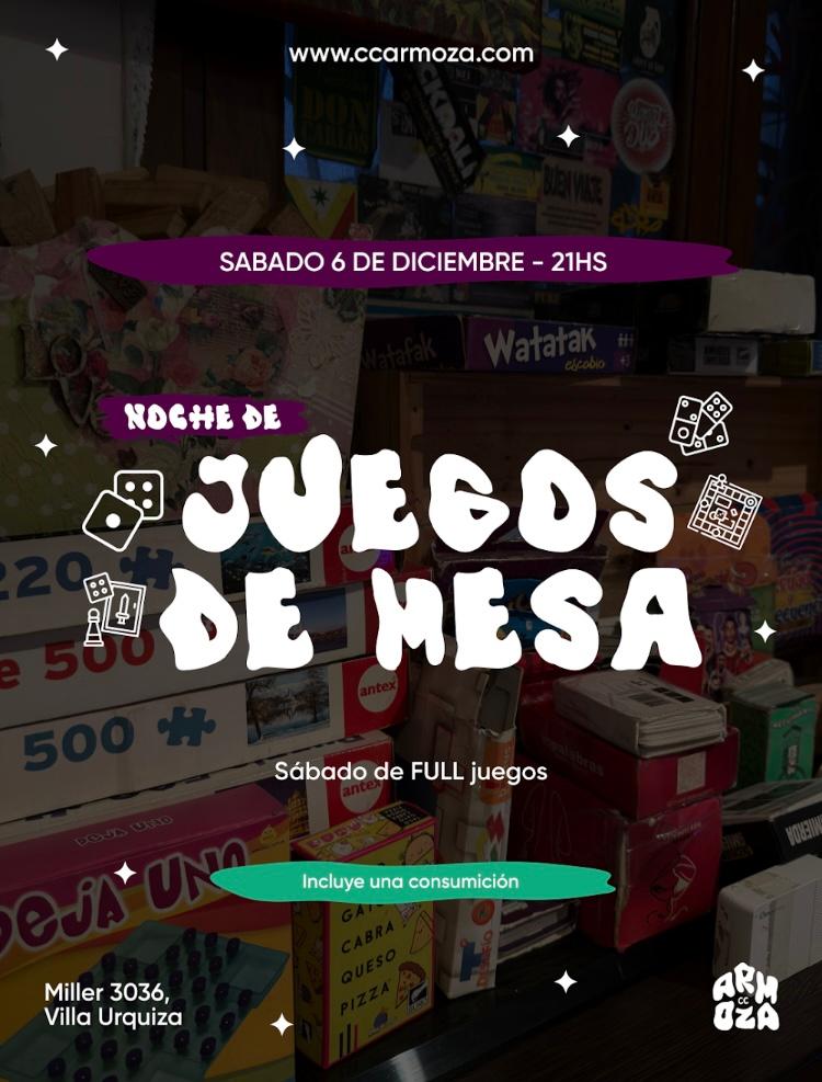 Noche de juegos de mesa